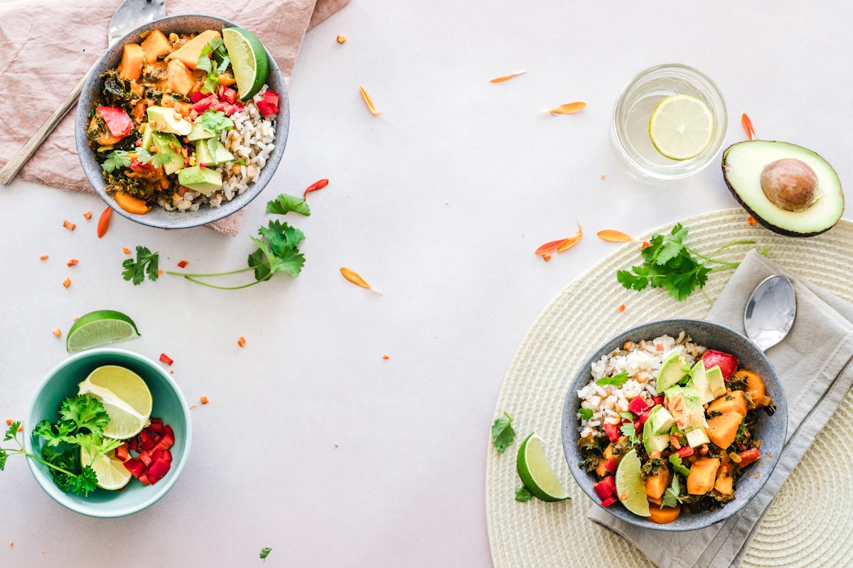 Préparation d'aliments sains